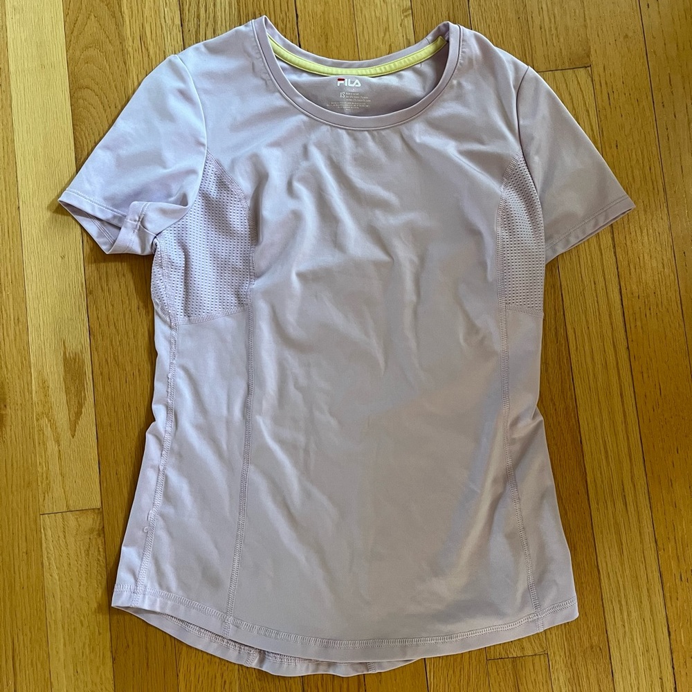 Fila Purple XS Athletic Top